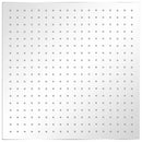 vidaXL Rozsdamentes acél zuhanyrózsa 50x50 cm négyszögletes