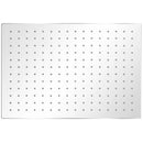 vidaXL Rozsdamentes acél zuhanyrózsa 30x40 cm téglalap alakú