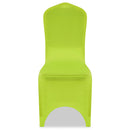 vidaXL 4 db zöld nyújtható székszoknya