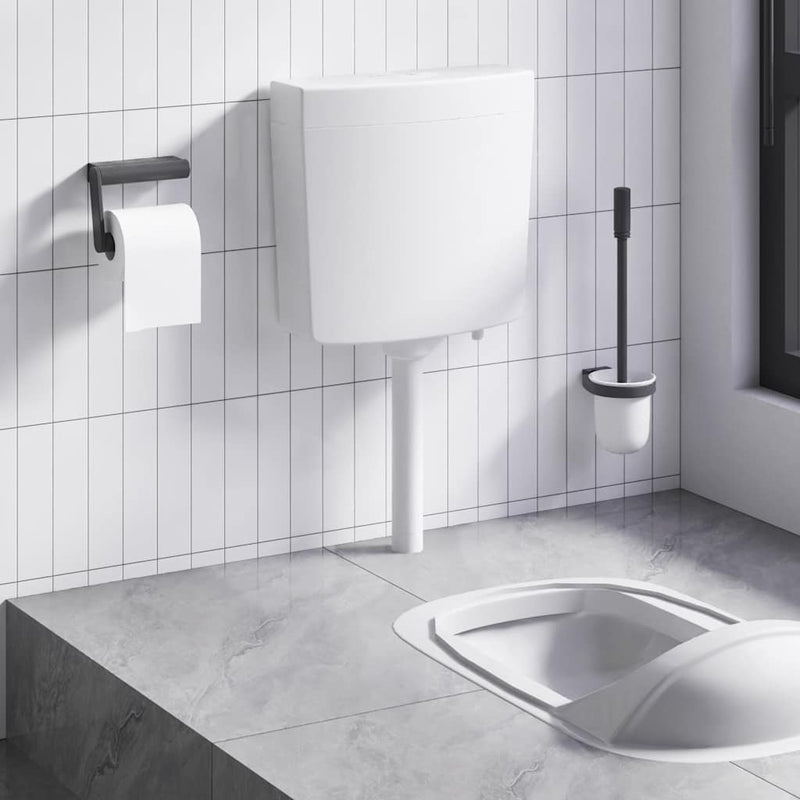 vidaXL fehér WC-tartály alsó vízbemenettel 3/6 liter