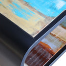 vidaXL tömör újrahasznosított fa dohányzóasztal