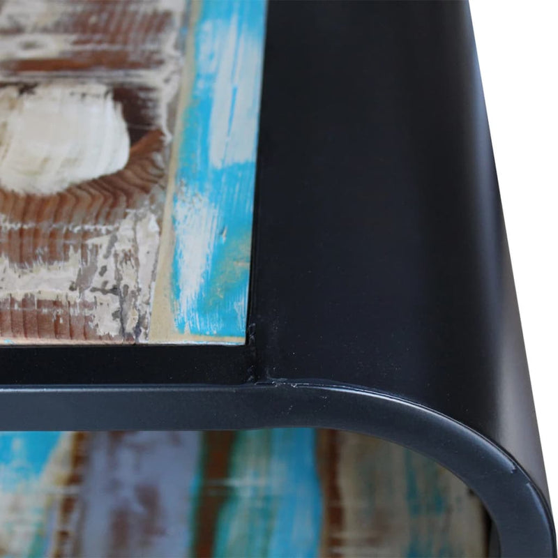 vidaXL tömör újrahasznosított fa dohányzóasztal