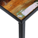 vidaXL tömör újrahasznosított fa dohányzóasztal 100 x 60 x 40 cm