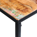vidaXL tömör újrahasznosított fa konzolasztal 110 x 35 x 76 cm