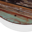 vidaXL 2 db csésze alakú tömör újrahasznosított fa dohányzóasztal