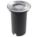 vidaXL 3 db kerek kültéri talajba építhető LED lámpa