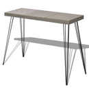 vidaXL 90x30x71,5 cm konzolasztal szürke