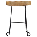 vidaXL 2 db tömör mangófa Gavin bárszék