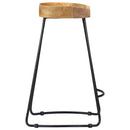 vidaXL 2 db tömör mangófa Gavin bárszék