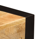 vidaXL tömör mangófa íróasztal 2 fiókkal 110 x 50 x 77 cm