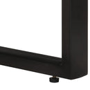 vidaXL tömör akácfából íróasztal 2 fiókkal 110 x 50 x 77 cm