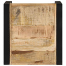 vidaXL 3 db tömör mangófa egymásba tolható asztal