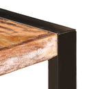 vidaXL tömör újrahasznosított fa étkezőasztal 200 x 100 x 75 cm