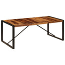 vidaXL tömör akácfából étkezőasztal 200 x 100 x 75 cm