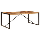 vidaXL tömör akácfából étkezőasztal 200 x 100 x 75 cm