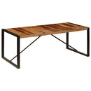 vidaXL tömör akácfából étkezőasztal 200 x 100 x 75 cm