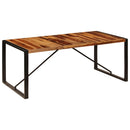 vidaXL tömör akácfából étkezőasztal 200 x 100 x 75 cm