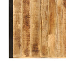 vidaXL tömör mangófa étkezőasztal 180 x 90 x 75 cm