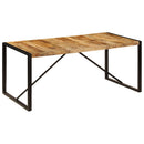 vidaXL tömör mangófa étkezőasztal 180 x 90 x 75 cm