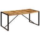 vidaXL tömör mangófa étkezőasztal 180 x 90 x 75 cm