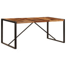 vidaXL tömör akácfából étkezőasztal 180 x 90 x 75 cm