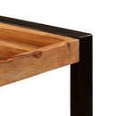 vidaXL tömör akácfából étkezőasztal 180 x 90 x 75 cm