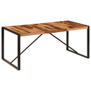 vidaXL tömör akácfából étkezőasztal 180 x 90 x 75 cm