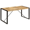 vidaXL tömör mangófa étkezőasztal 160 x 80 x 75 cm