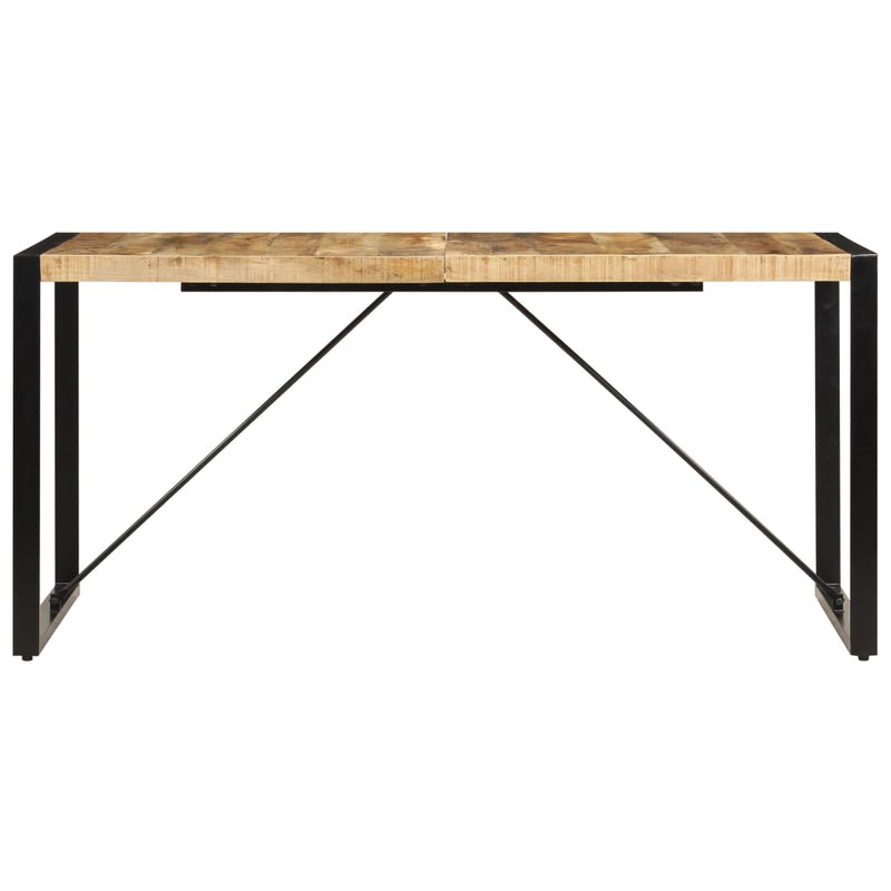 vidaXL tömör mangófa étkezőasztal 160 x 80 x 75 cm