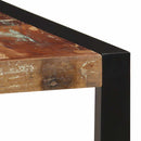vidaXL tömör újrahasznosított fa étkezőasztal 160 x 80 x 75 cm