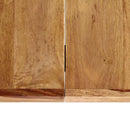 vidaXL tömör akácfából étkezőasztal 160 x 80 x 75 cm