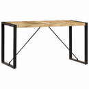 vidaXL tömör mangófa étkezőasztal 140 x 70 x 75 cm