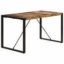 vidaXL tömör újrahasznosított fa étkezőasztal 140 x 70 x 75 cm