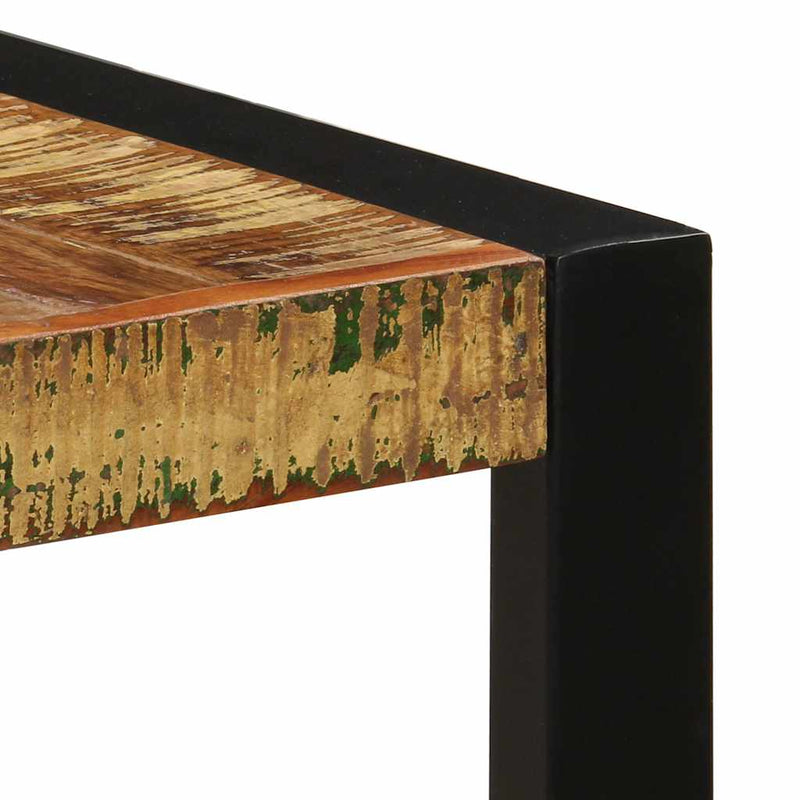 vidaXL tömör újrahasznosított fa étkezőasztal 140 x 70 x 75 cm