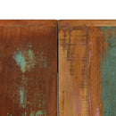 vidaXL tömör újrahasznosított fa étkezőasztal 140 x 70 x 75 cm