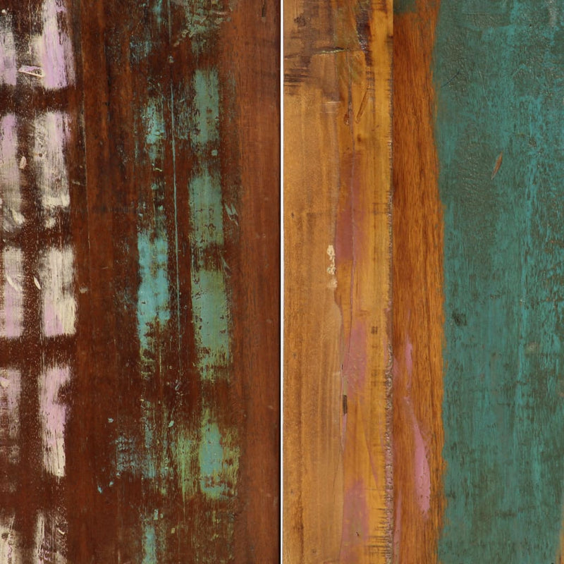 vidaXL tömör újrahasznosított fa étkezőasztal 140 x 70 x 75 cm