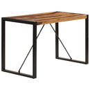 vidaXL tömör akácfából étkezőasztal 120 x 60 x 76 cm