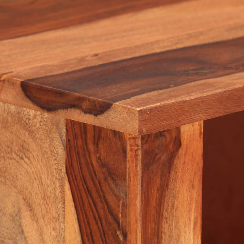 vidaXL tömör fa könyvespolc 50 x 30 x 100 cm