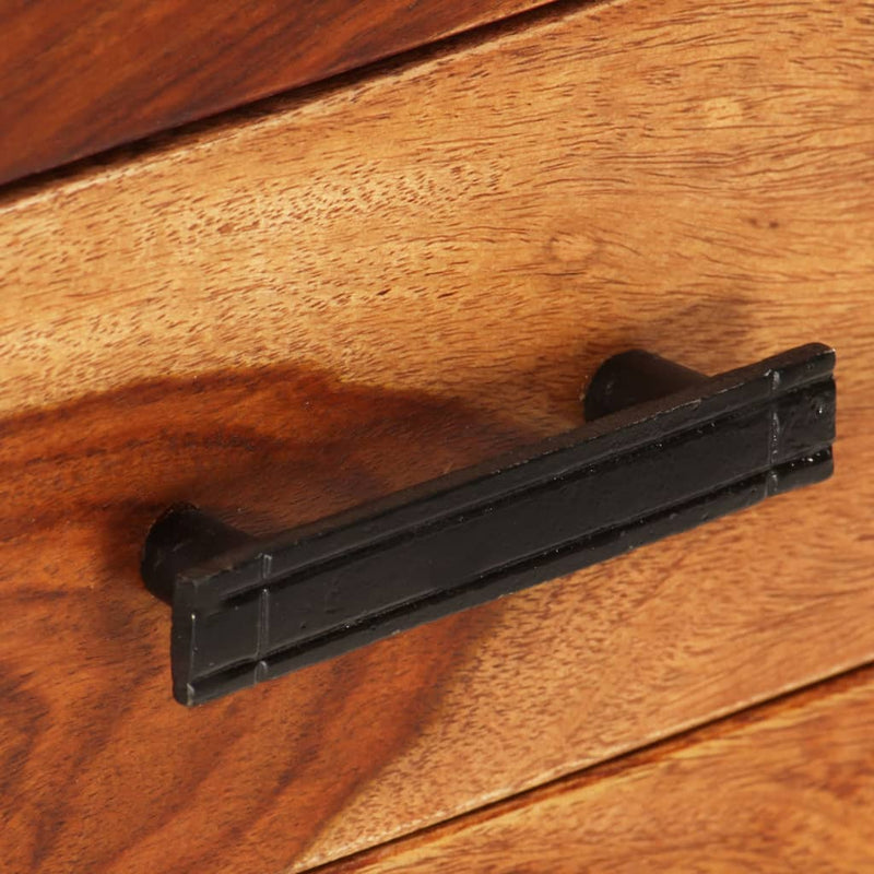 vidaXL tömör fa éjjeliszekrény 40 x 30 x 50 cm