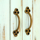 vidaXL világoskék tömör mangófa tálalószekrény 110 x 35 x 70 cm