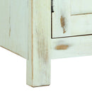 vidaXL világoskék tömör mangófa tálalószekrény 110 x 35 x 70 cm
