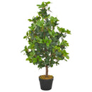 vidaXL zöld, cserepes műbabérfa 90 cm