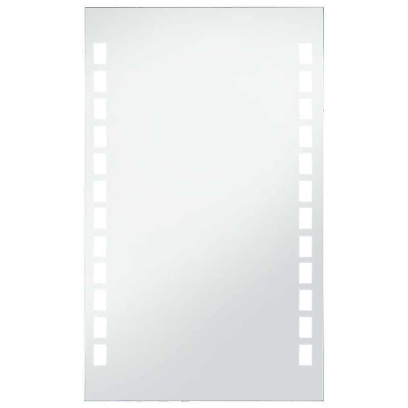 vidaXL LED-es fürdőszobai falitükör 60 x 100 cm