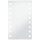 vidaXL LED-es fürdőszobai falitükör 60 x 100 cm