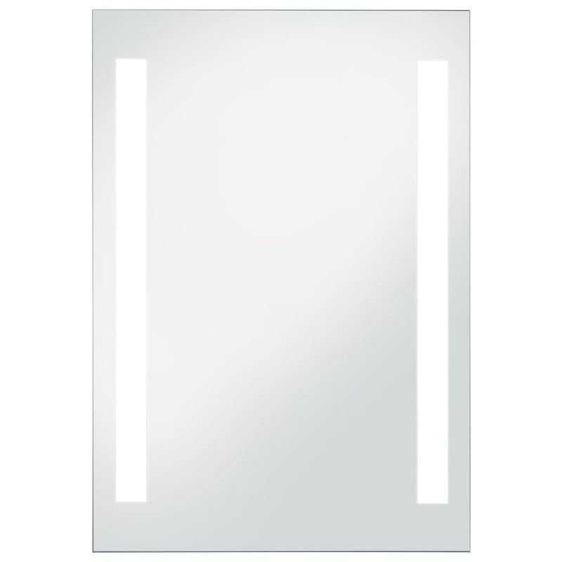 vidaXL LED-es fürdőszobai falitükör 60 x 80 cm