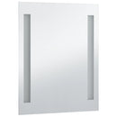 vidaXL LED-es fürdőszobai falitükör 60 x 80 cm