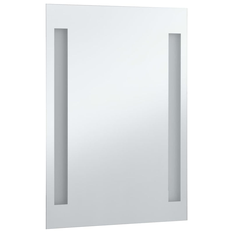 vidaXL LED-es fürdőszobai falitükör 60 x 100 cm