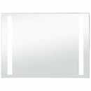 vidaXL LED-es fürdőszobai falitükör 100 x 60 cm