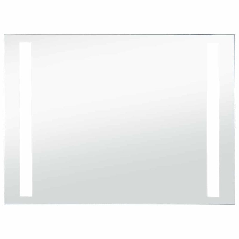 vidaXL LED-es fürdőszobai falitükör 100 x 60 cm