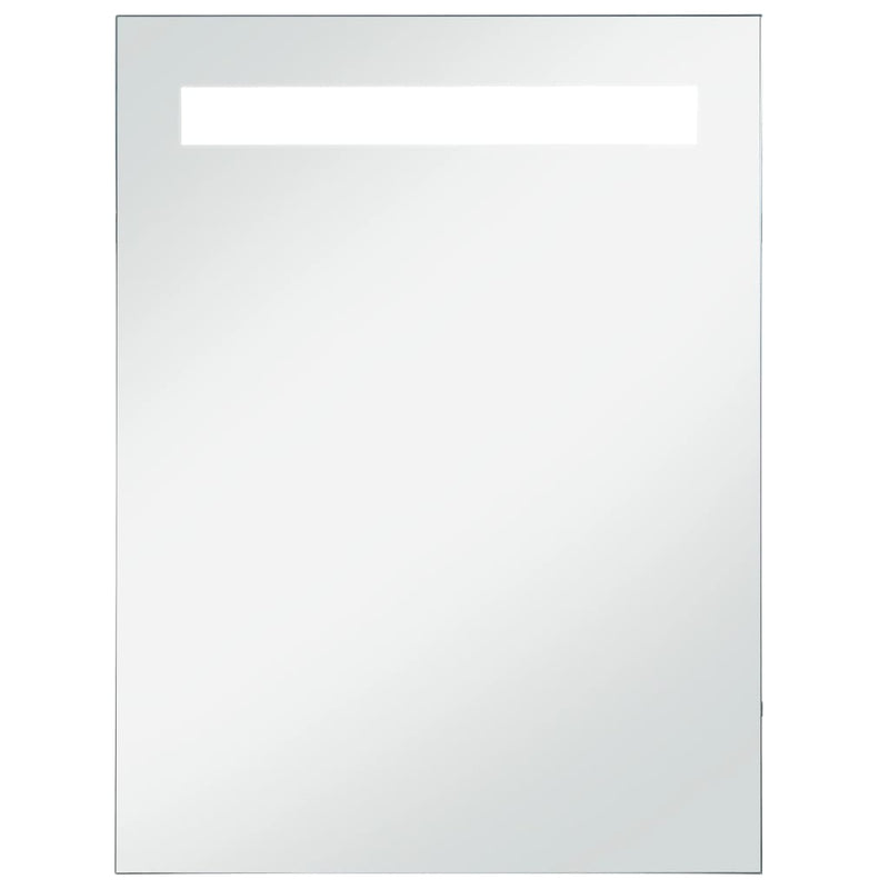 vidaXL LED-es fürdőszobai falitükör 60 x 80 cm
